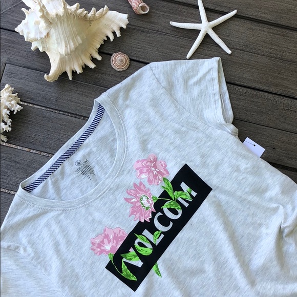 🌴🌼VOLCOM- EAZY BABE TEE🌼🌴 - Picture 2 of 5